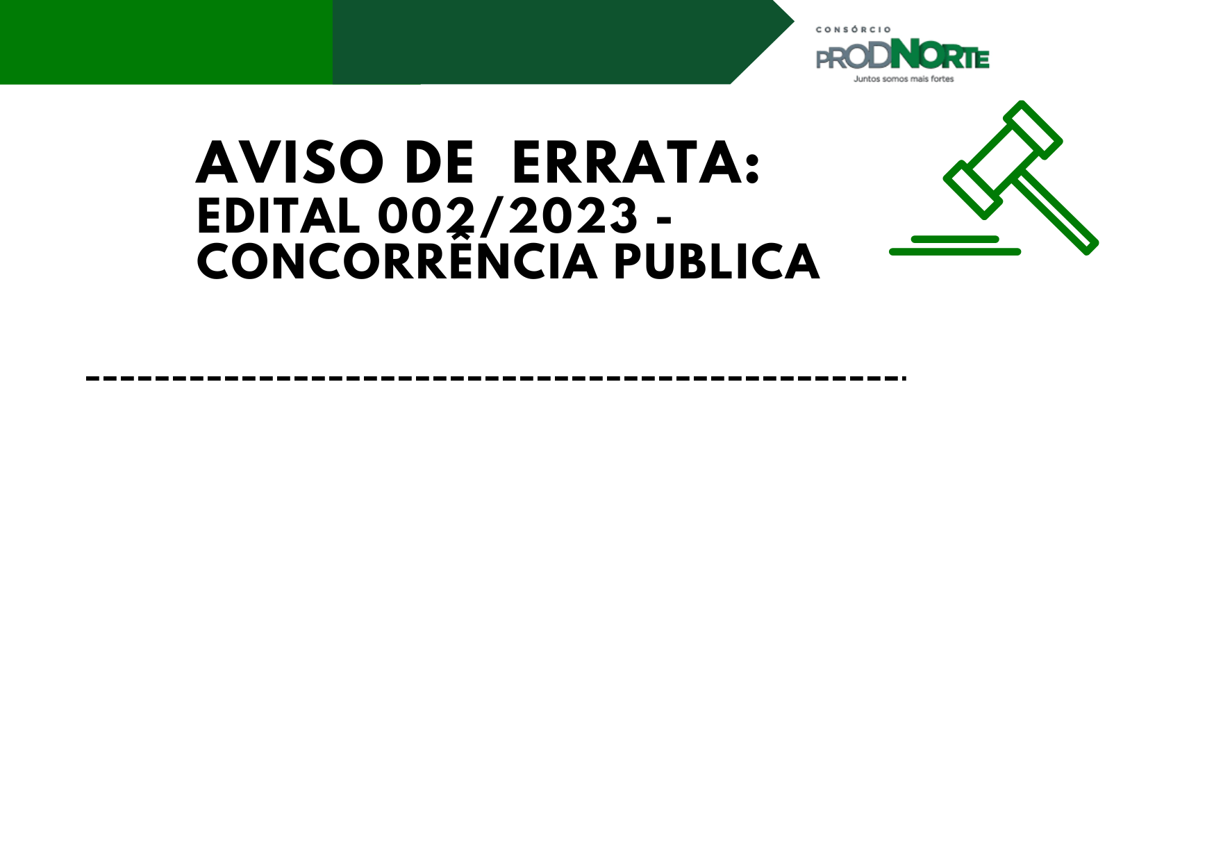 AVISO DE ERRATA: 02 - 2023