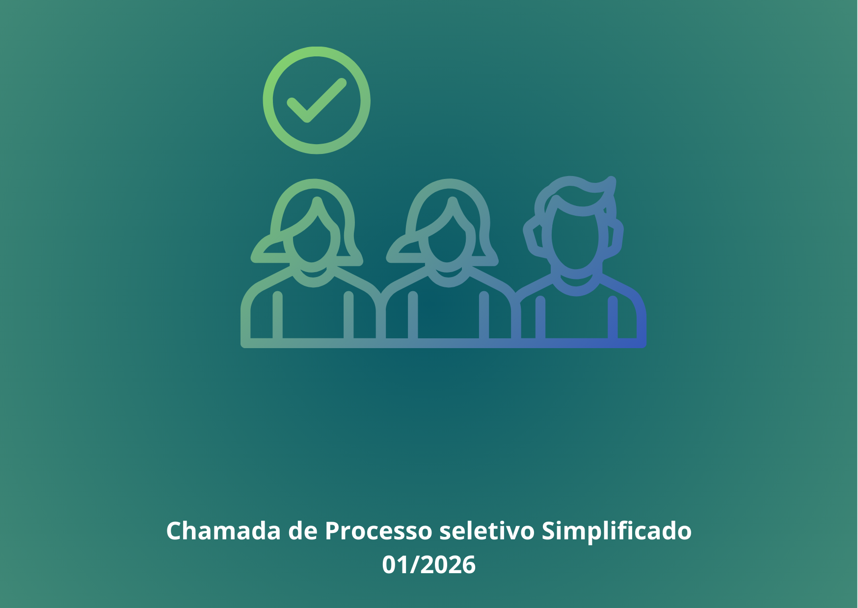 CHAMADA PARCIAL - PROCESSO SELETIVO 01/2026