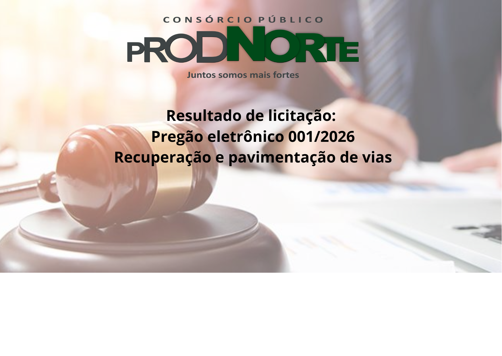 Resultado de licitação